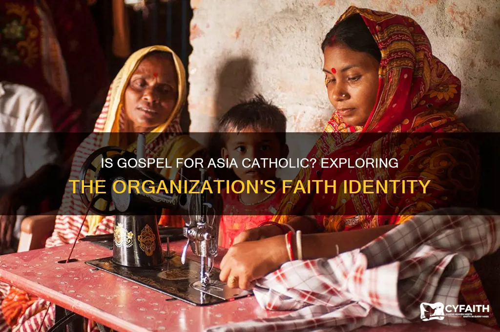 is gospel for asia catholic