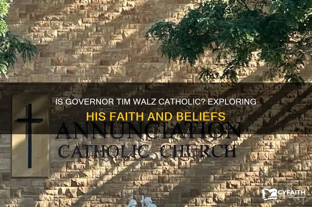 is gov walz catholic