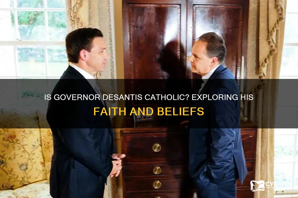 is governor desantis a catholic