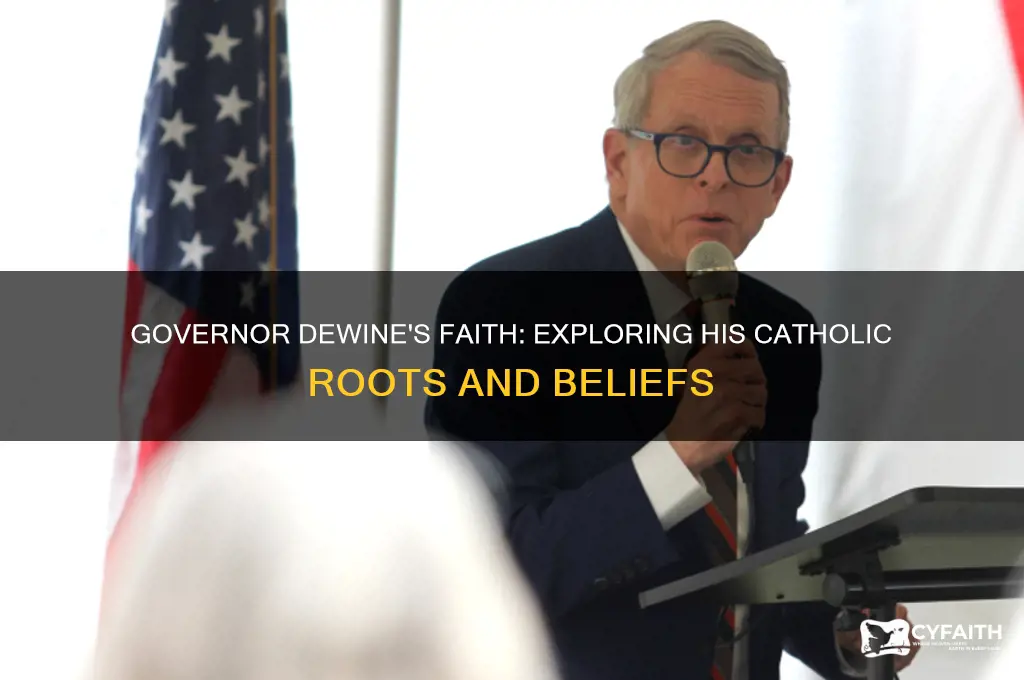 is governor dewine catholic