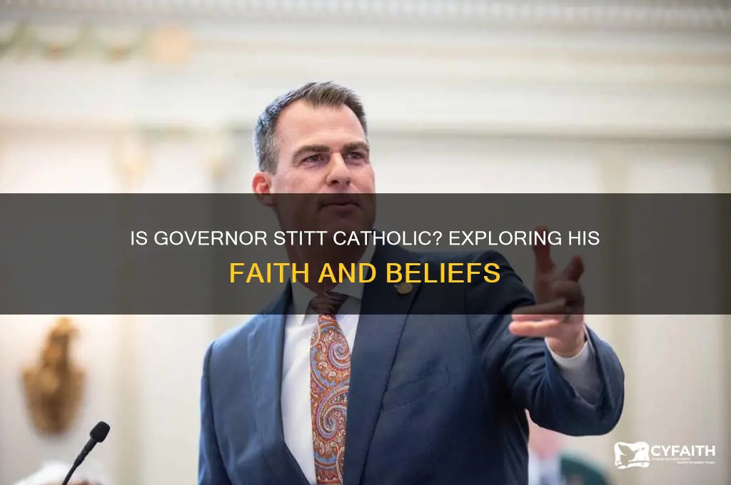 is governor stitt catholic