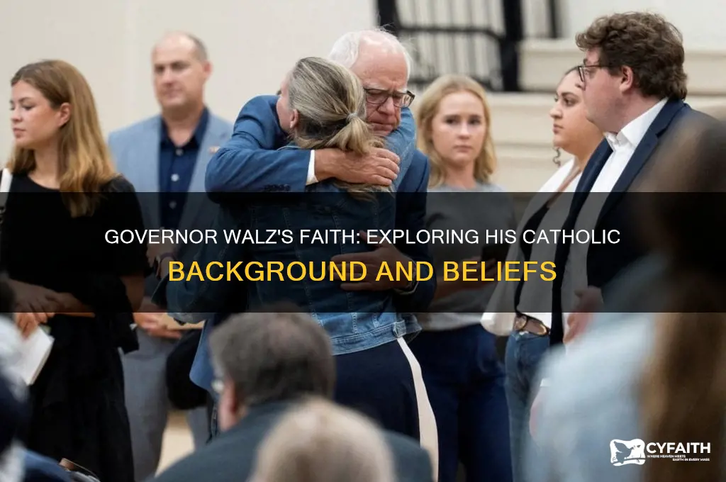 is governor walz a catholic