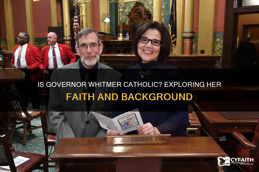 is governor whitmer catholic