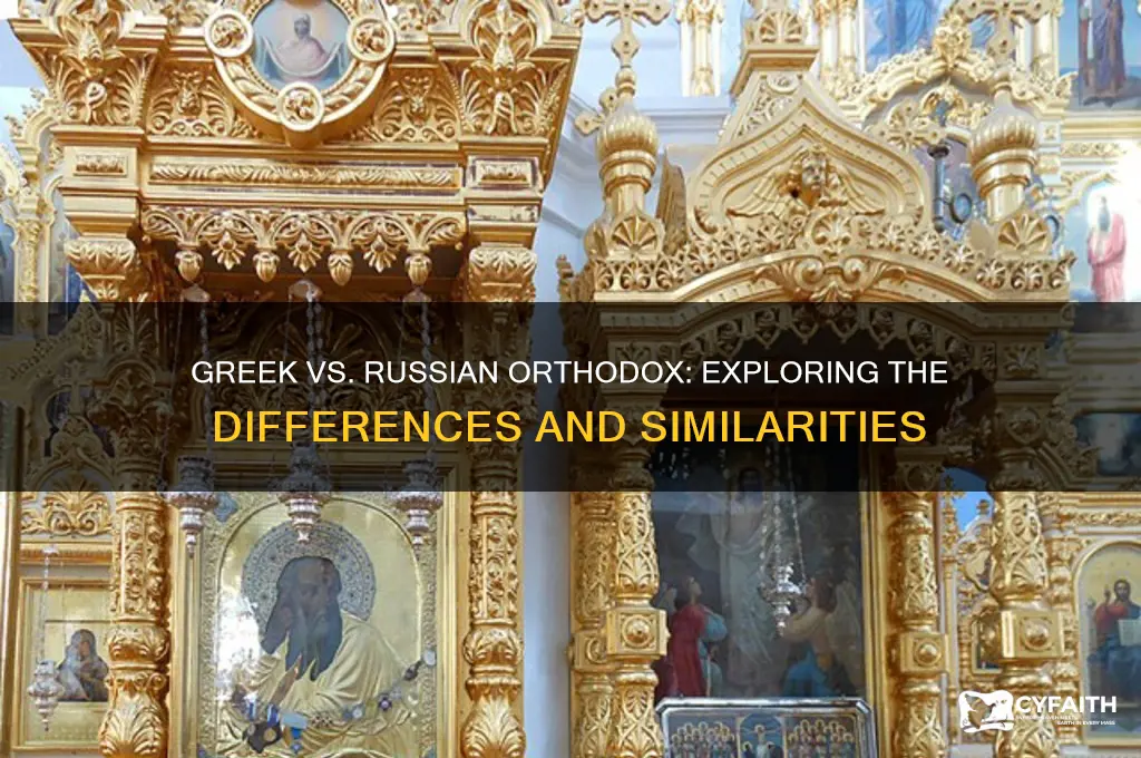 is greek and russian orthodox the same