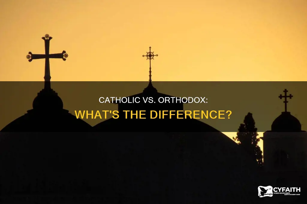is greek catholic the same as greek orthodox