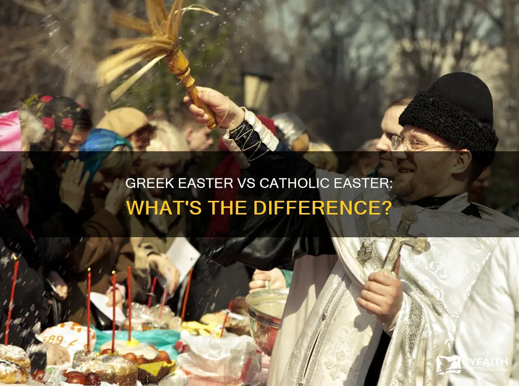 is greek easter the same as catholic easter
