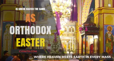 Greek vs. Orthodox Easter: Unraveling the Differences and Similarities