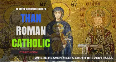 Greek Orthodox vs. Roman Catholic: Which Church Has More Followers?