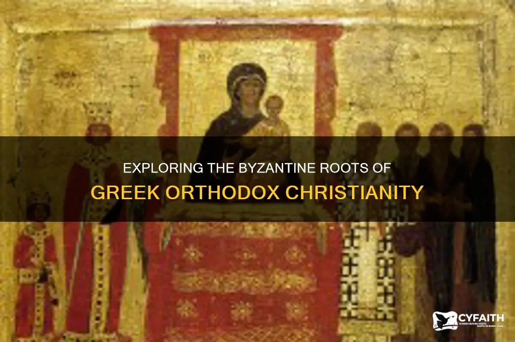 is greek orthodox byzantine