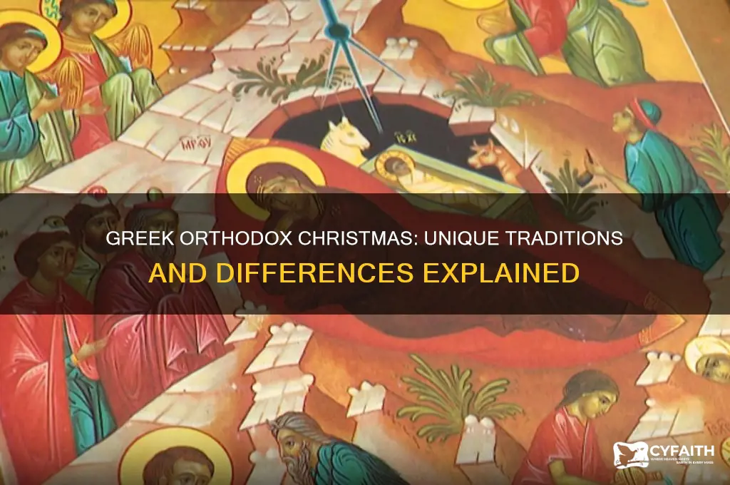 is greek orthodox christmas different