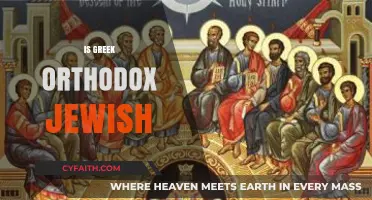 Is Greek Orthodox Jewish? Exploring Religious and Cultural Differences