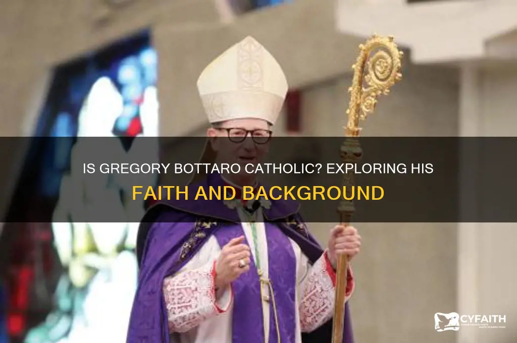 is gregory bottaro catholic