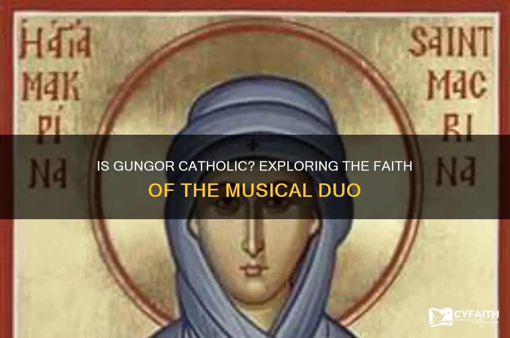 is gungor catholic