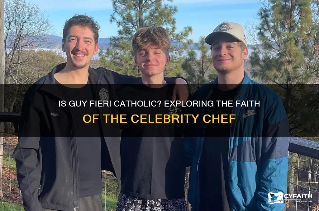 is guy fieri catholic