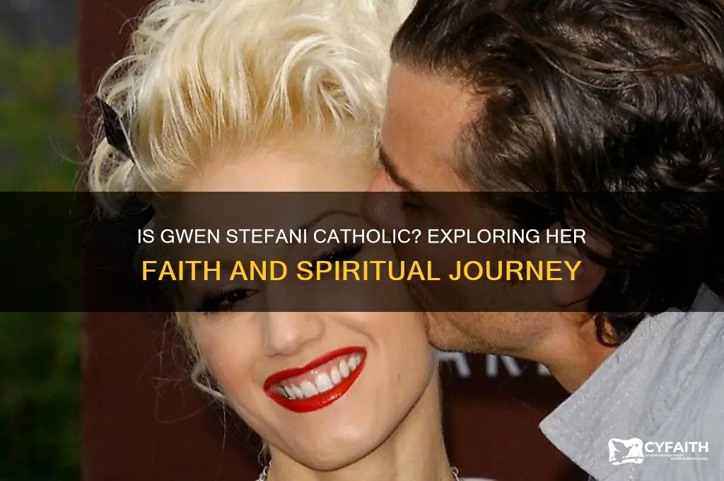is gwen stephani catholic