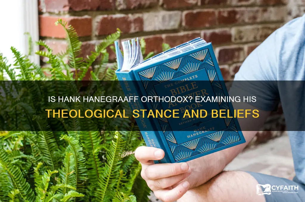 is hank hanegraaff orthodox