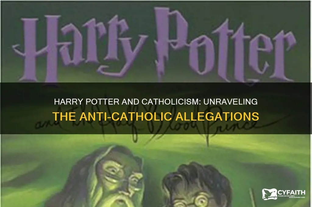 is harry potter anti catholic