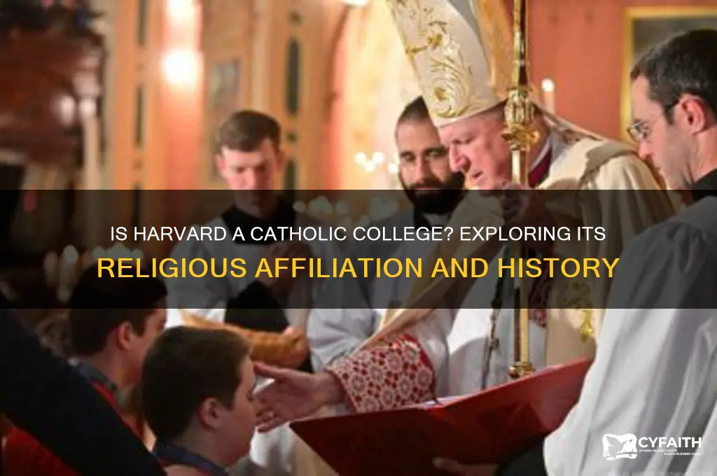 is harvard a catholic college