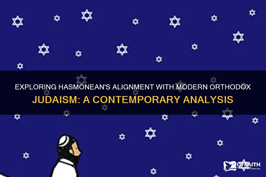 is hasmonean modern orthodox