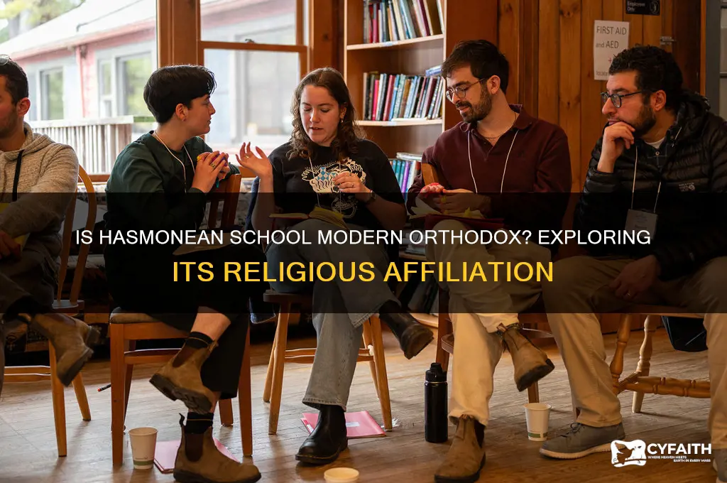 is hasmonean school modern orthodox