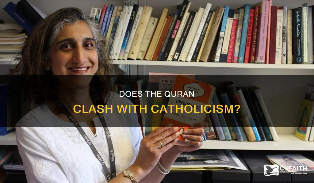 is having a quran when your catholic bad