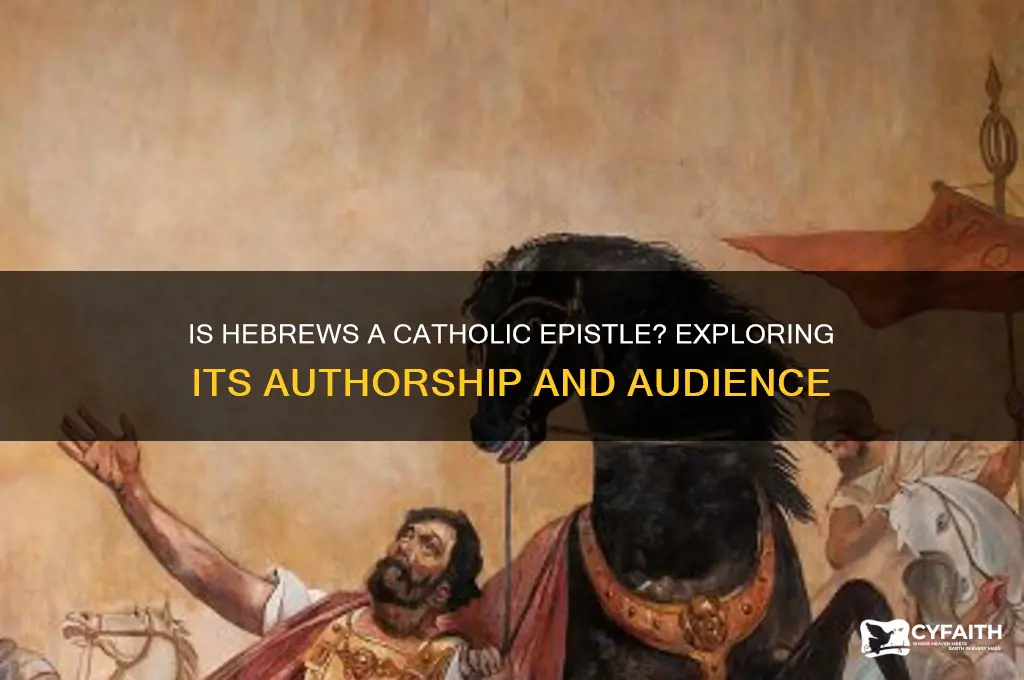 is hebrews a catholic epistle