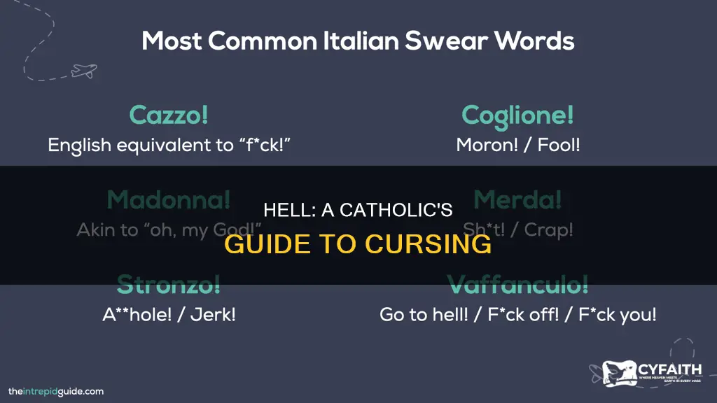 is hell a cuss word catholic
