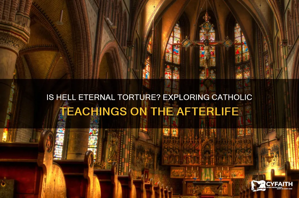 is hell torture catholic