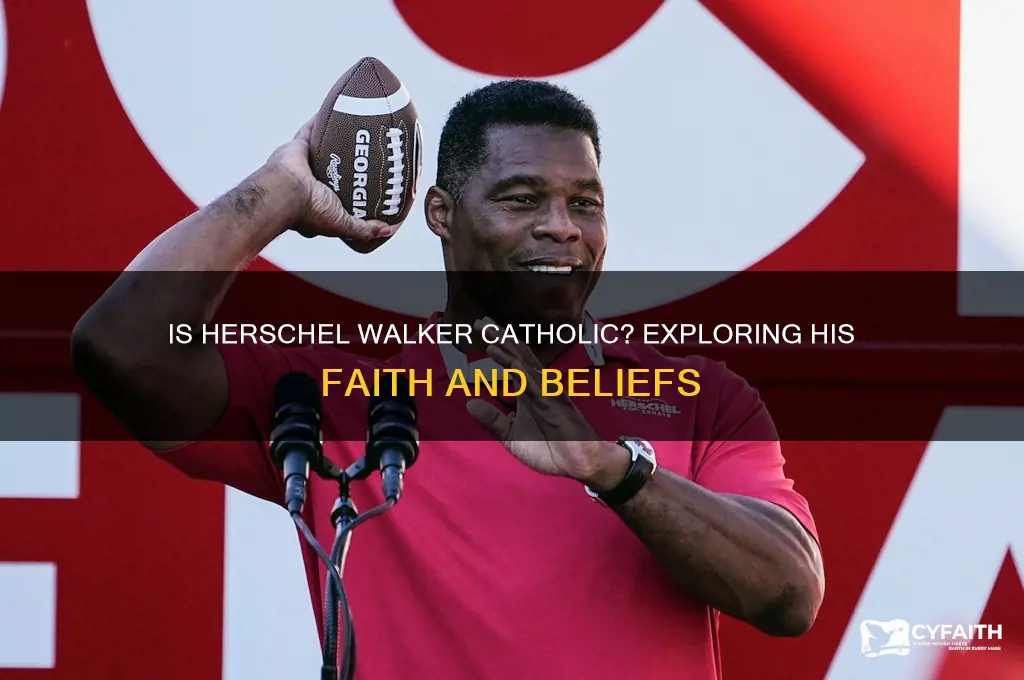 is herschel walker catholic