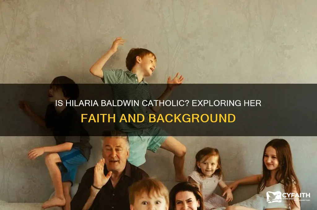 is hilaria baldwin catholic