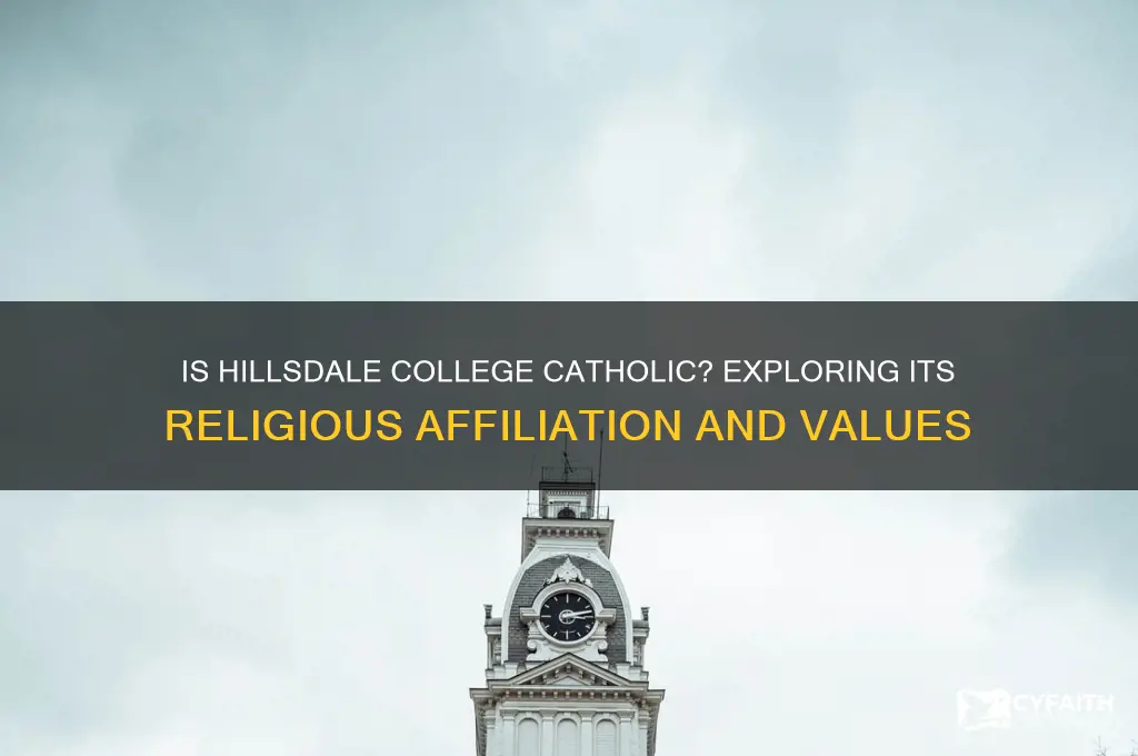 is hillsdale a catholic college