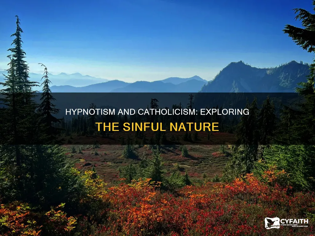 is hipnotism sinful in catholic beliefs