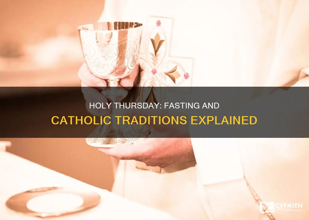 is holy thursday a day of fasting catholic