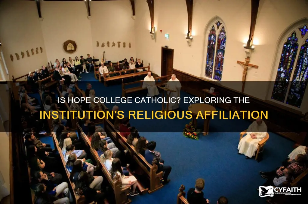 is hope college catholic