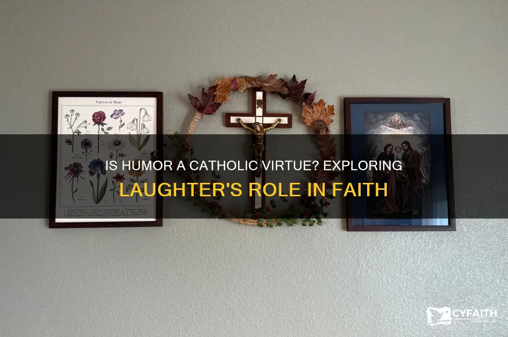 is humor a catholic virtue