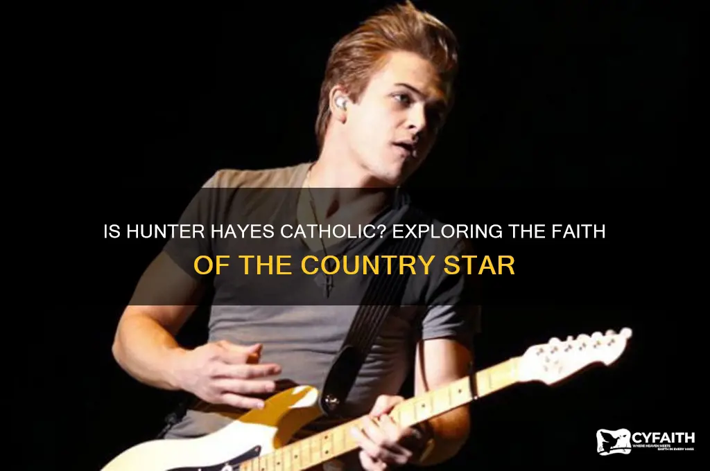 is hunter hayes catholic