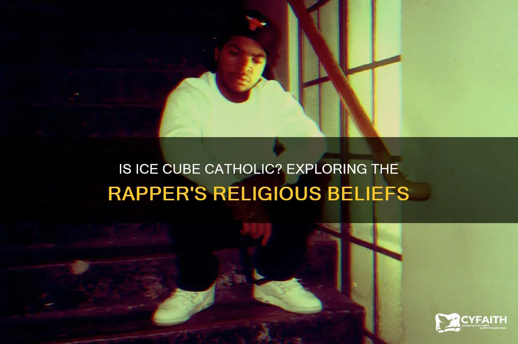 is ice cube catholic