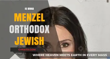 Is Idina Menzel Orthodox Jewish? Exploring Her Faith and Identity
