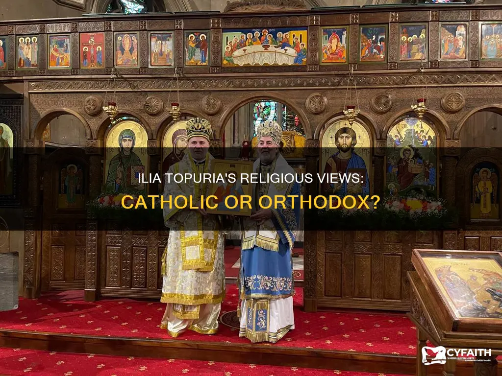 is ilia topuria catholic or orthodox
