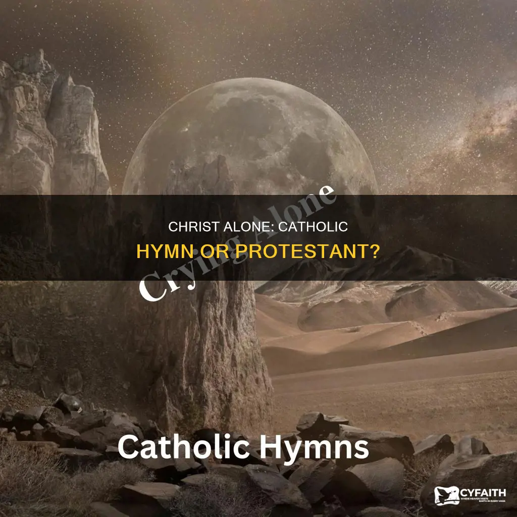 is in christ alone a catholic hymn