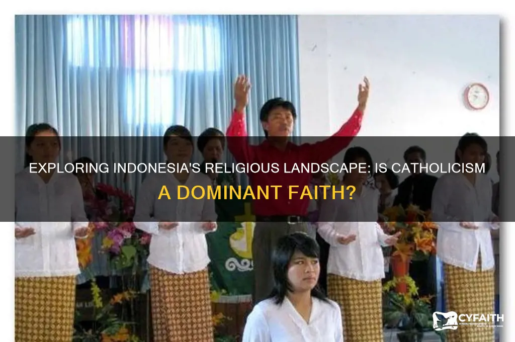 is indonesia catholic