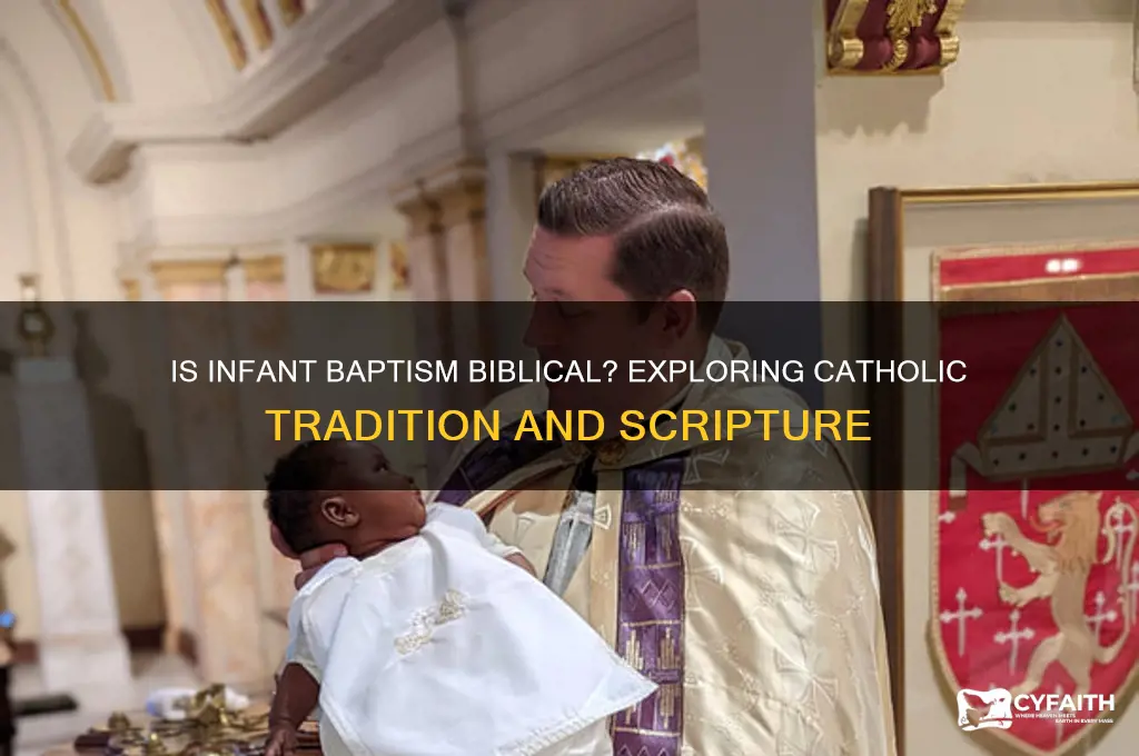 is infant baptism biblical catholic
