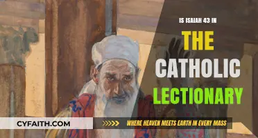 Catholic Lectionary and Isaiah 43: What's the Connection?