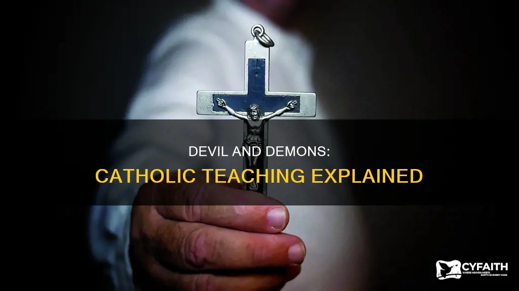 is it a defined catholic teaching demons devil