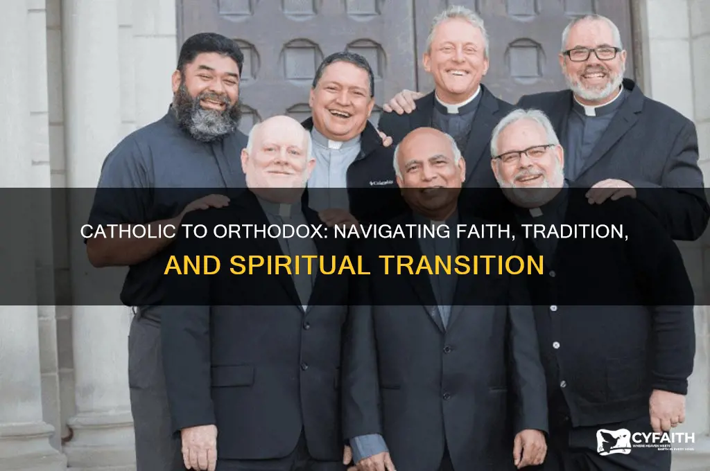 is it a sin for a catholic to become orthodox