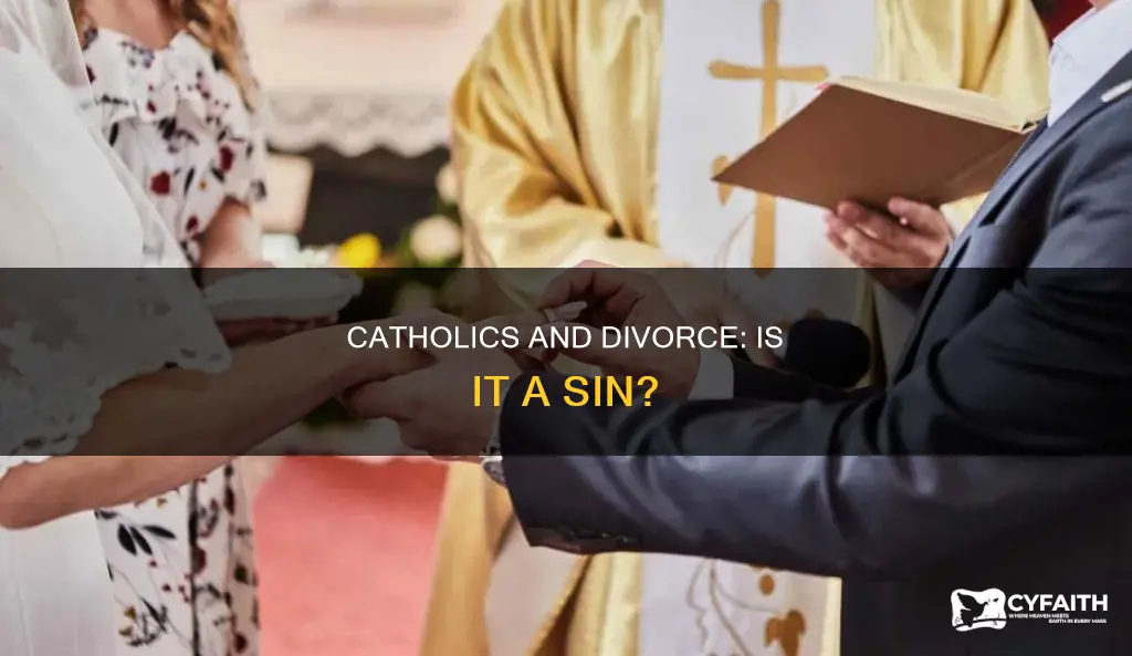 is it a sin for catholics to divorce