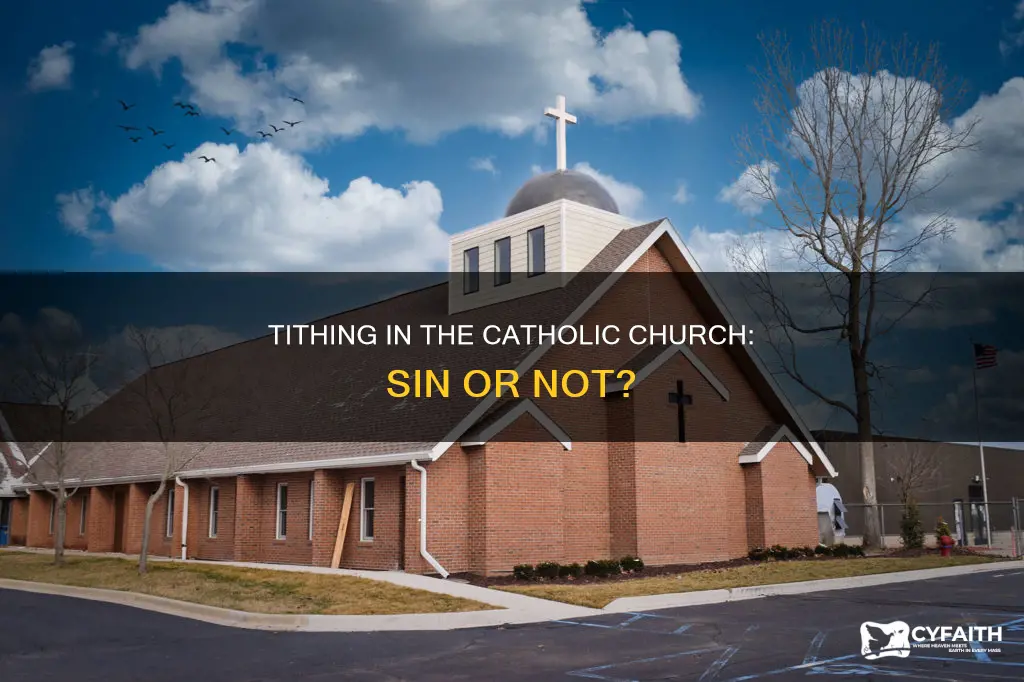 is it a sin not to tithe catholic