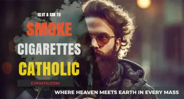 Cigarettes and Sin: A Catholic Perspective