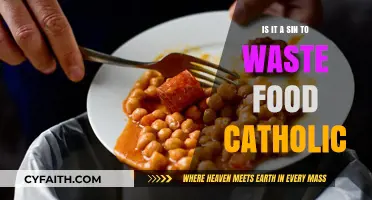 The Sin of Food Waste in Catholic Teachings