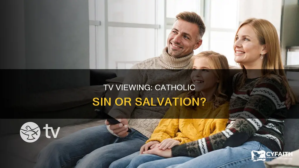 is it a sin to watch tv catholic